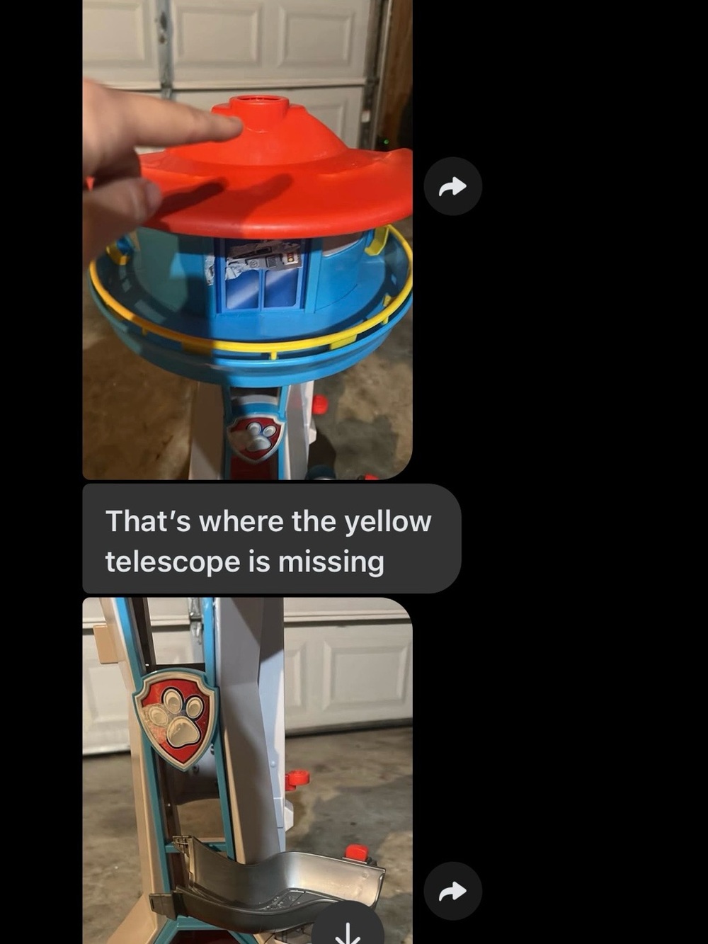 Paw Patrol Lookout Playset in Red, Blue & Yellow